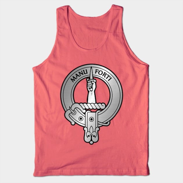 Clan MacKay Crest Tank Top by Taylor'd Designs